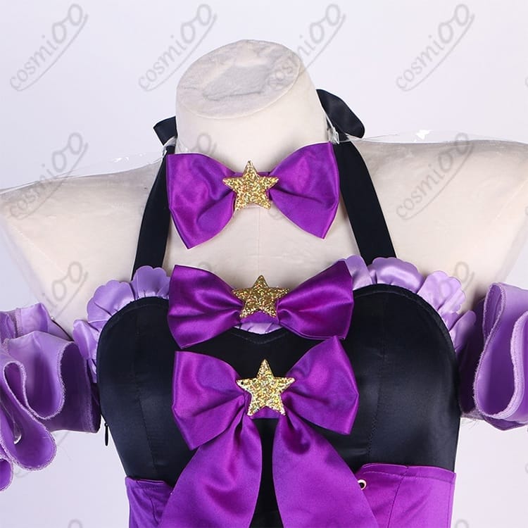 しゅごキャラ! ほしな歌唄 ダークジュエル コスプレ 高再現・クールな舞台衣装 - 2枚目の画像