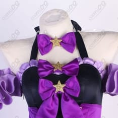 しゅごキャラ! ほしな歌唄 ダークジュエル コスプレ 高再現・クールな舞台衣装 - 2枚目の画像（サムネイル）