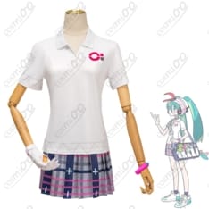 ポケモン×初音ミク Project VOLTAGE エスパー コスプレ衣装 高再現 - 1枚目の画像（サムネイル）