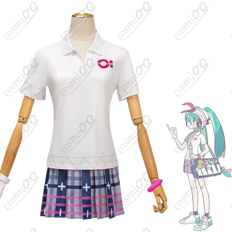 ポケモン×初音ミク Project VOLTAGE エスパー コスプレ衣装 高再現 - 2枚目の画像