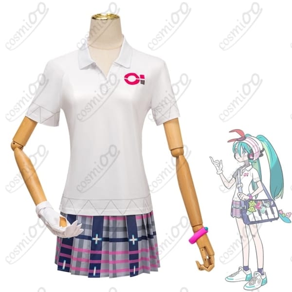 ポケモン×初音ミク Project VOLTAGE エスパー コスプレ衣装 高再現