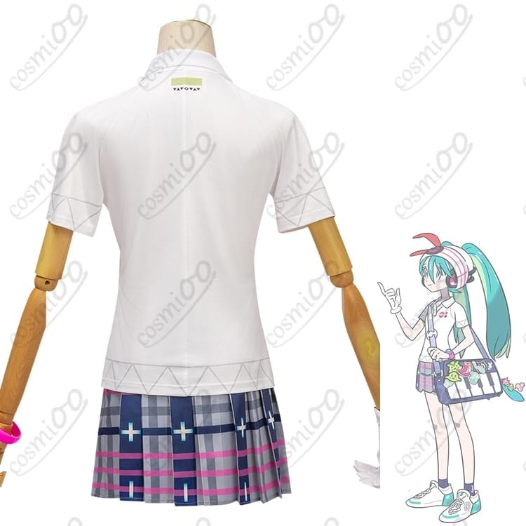 ポケモン×初音ミク Project VOLTAGE エスパー コスプレ衣装 高再現 - 3枚目の画像