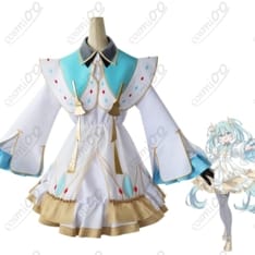 初音ミク クリスマス２０２３ コスプレ衣装｜高再現 ふわふわファー×豪華