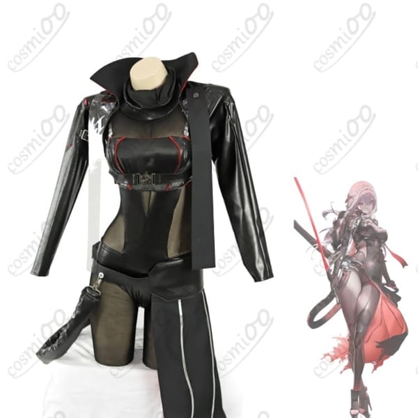 勝利の女神：NIKKE 紅蓮 ブラックシャドウ コスプレ｜凛々しさと夜影の静謐を高再現