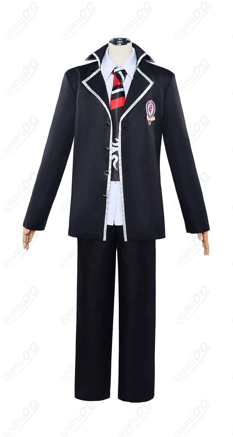 青の祓魔師 奥村燐 コスプレ衣装 正面画像 - 祓魔師制服の高再現度をチェック！イベントや撮影にぴったり。