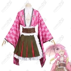 鬼滅の刃『甘露寺蜜璃』コスプレ衣装 恋柱の可憐さを高再現・快適素材