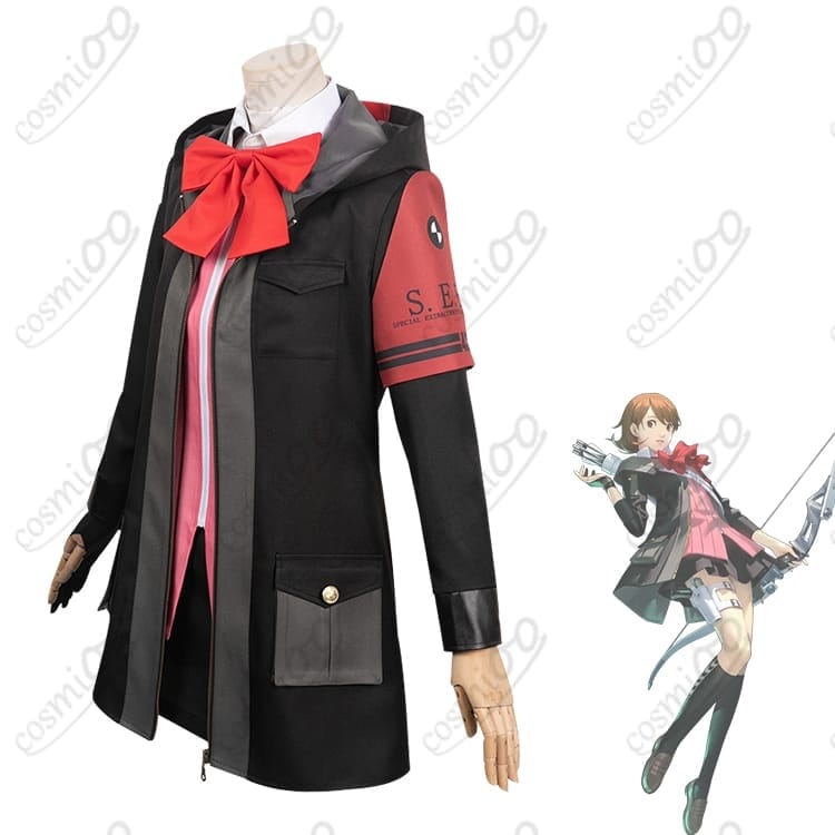 ペルソナ3 リロード 岳羽ゆかり コスプレ衣装 高品質・戦闘服フルセット - 2枚目の画像