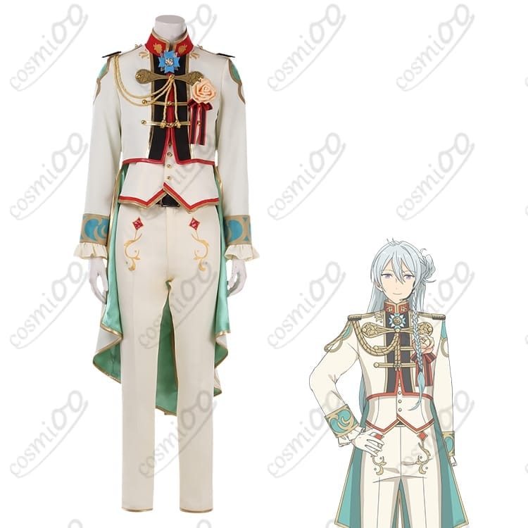 あんスタ『フィーネ』春雷＊謳歌のテンペスト衣装高再現・白×金の上品マーチング - 1枚目の画像