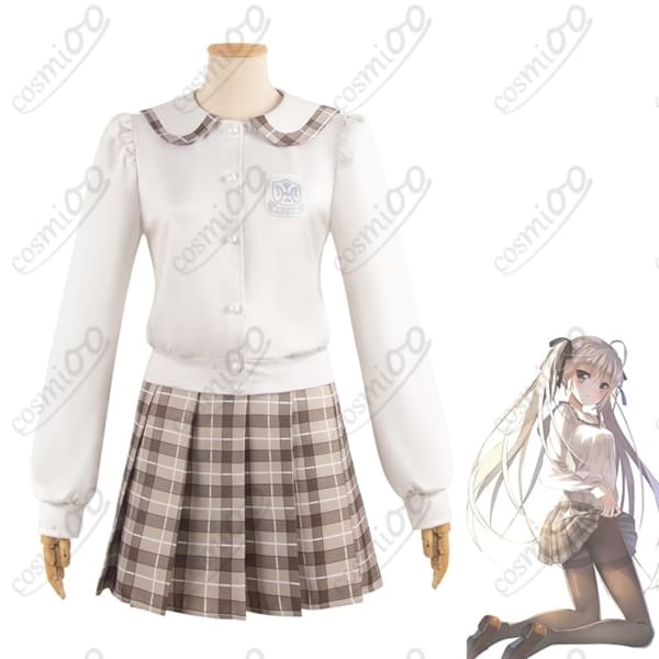 ヨスガノソラ春日野穹学園制服コスプレ衣装｜儚げ清楚・高再現フルセット