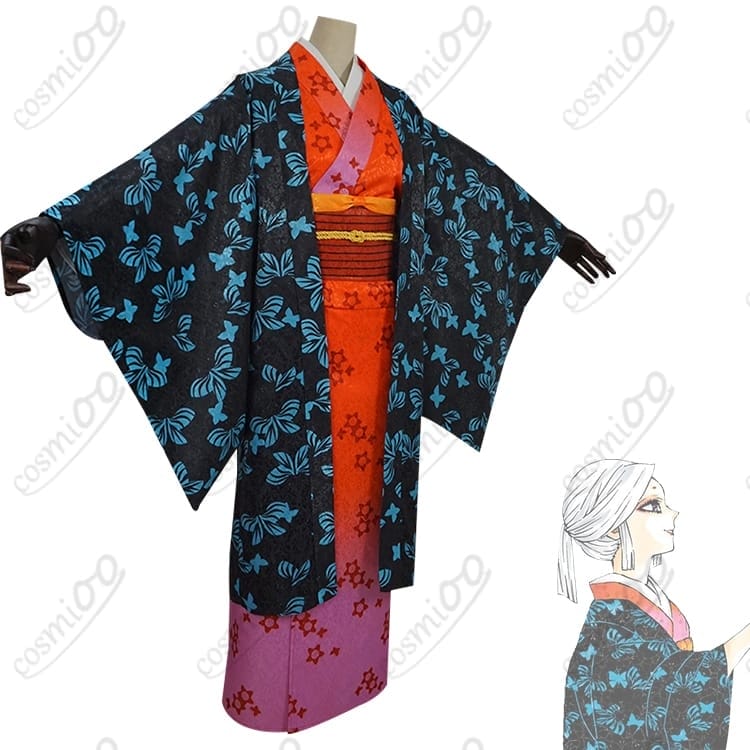 鬼滅の刃 産屋敷あまね 和装コスプレ衣装 清楚で上品なフルセット - 2枚目の画像