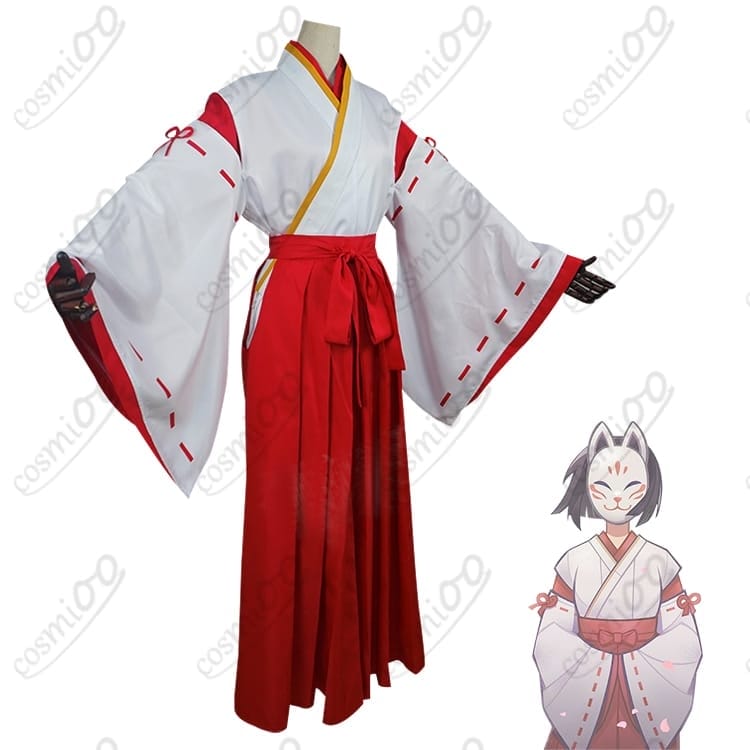 原神 花散里（カザリ）コスプレ衣装 清楚で神秘的な巫女装束 高再現 - 2枚目の画像
