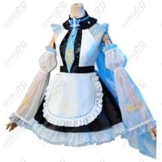 原神エウルアメイド服コスプレ高品質フルセット優雅で凛々しいデザイン - 2枚目の画像（サムネイル）