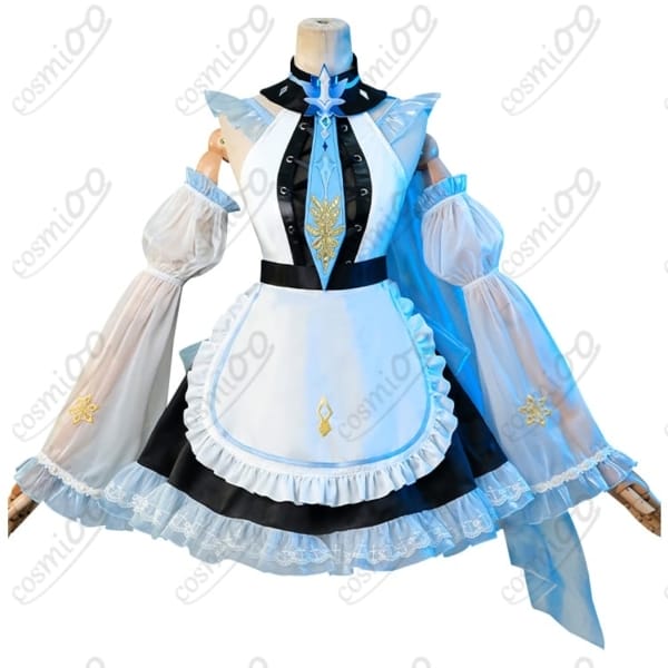 原神エウルアメイド服コスプレ高品質フルセット優雅で凛々しいデザイン