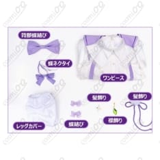 リゼロ エミリア Memory Snow コスプレ衣装｜清楚な冬のコートドレス - 4枚目の画像（サムネイル）