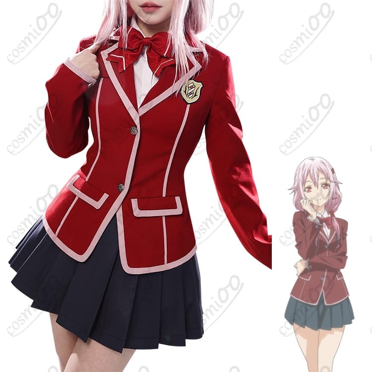 ギルティクラウン 楪いのり 制服コスプレ 高再現・清楚で可憐なデザイン - 3枚目の画像