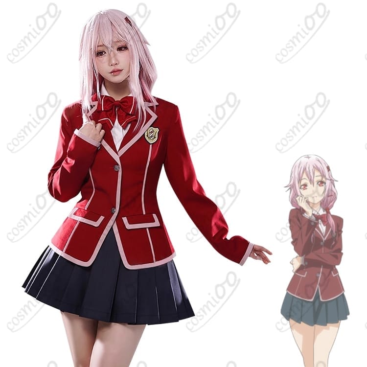 ギルティクラウン 楪いのり 制服コスプレ 高再現・清楚で可憐なデザイン - 1枚目の画像