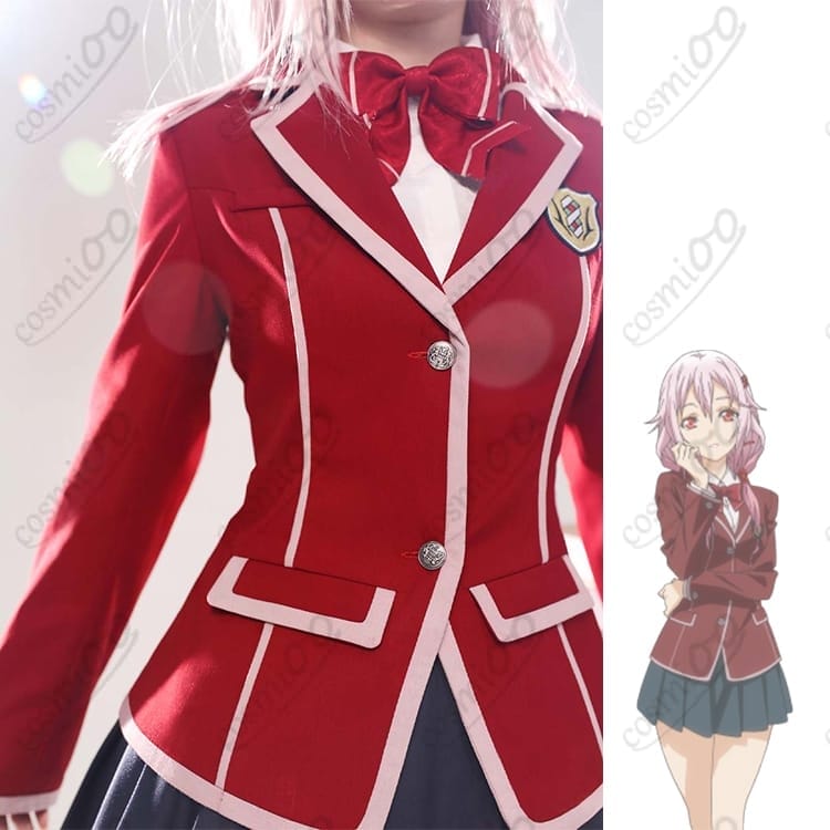 ギルティクラウン 楪いのり 制服コスプレ 高再現・清楚で可憐なデザイン - 4枚目の画像