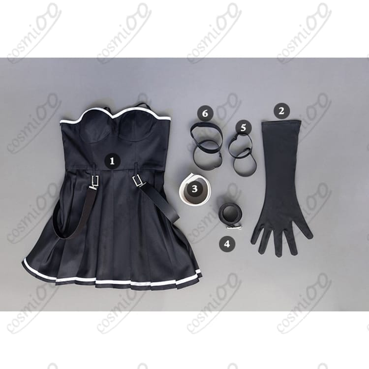 葬送のフリーレン『ユーベル』コスプレ衣装 − 妖艶×クール、高再現ワンピース - 4枚目の画像