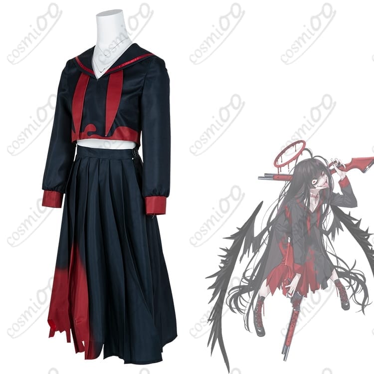 ブルーアーカイブ 剣先ツルギ コスプレ衣装｜ゲヘナ風紀委員会制服・高再現 - 2枚目の画像