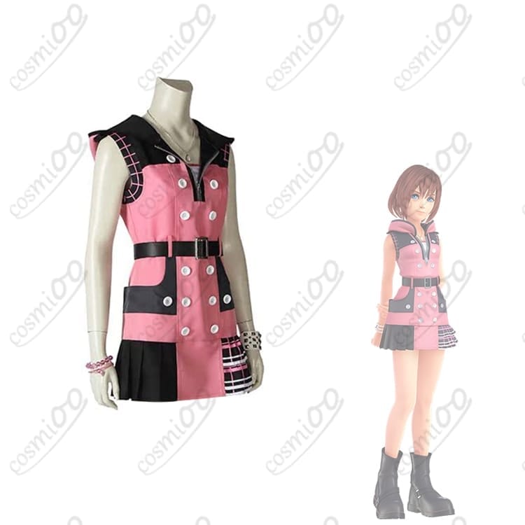 キングダム ハーツIII『カイリ』コスプレ衣装｜高再現・清楚デザイン - 2枚目の画像