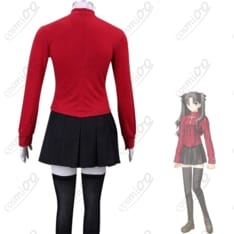 遠坂凛『通常衣装』コスプレ 高品質・高再現 動きやすいフルセット - 2枚目の画像（サムネイル）