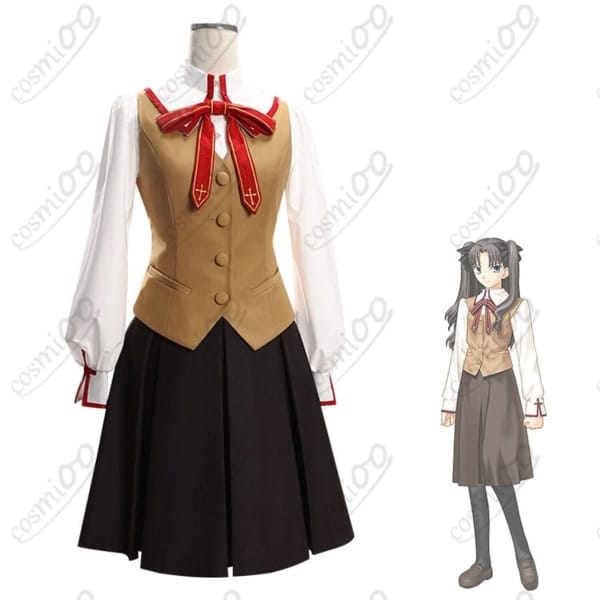 Fate/stay night 遠坂凛 冬制服コスプレ｜高再現・上品シルエット