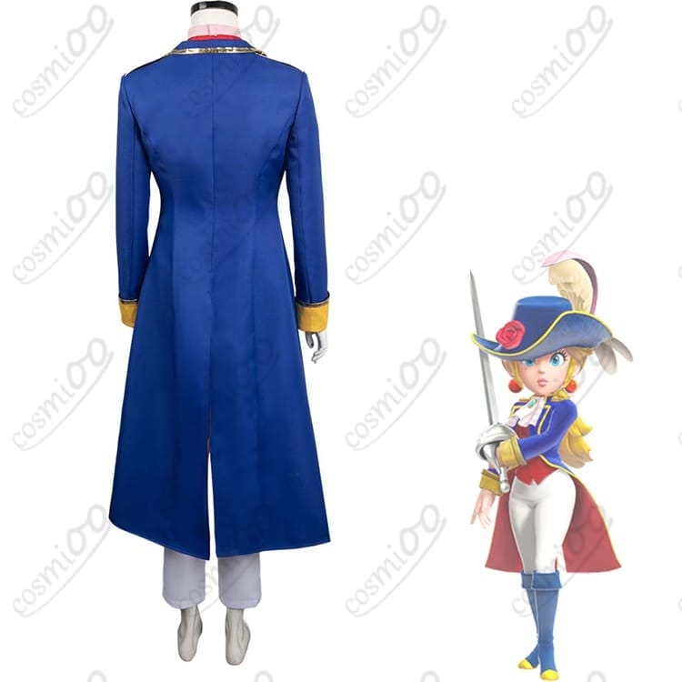 プリンセスピーチ『剣士』コスプレ衣装 高再現・快適な着心地 華やかさと機動性を両立 - 3枚目の画像