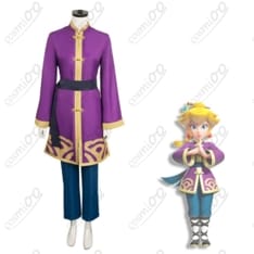 プリンセスピーチ『ショータイム』カンフー衣装 高再現・動きやすい設計 - 1枚目の画像（サムネイル）