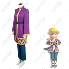 プリンセスピーチ『ショータイム』カンフー衣装 高再現・動きやすい設計 - 2枚目の画像（サムネイル）