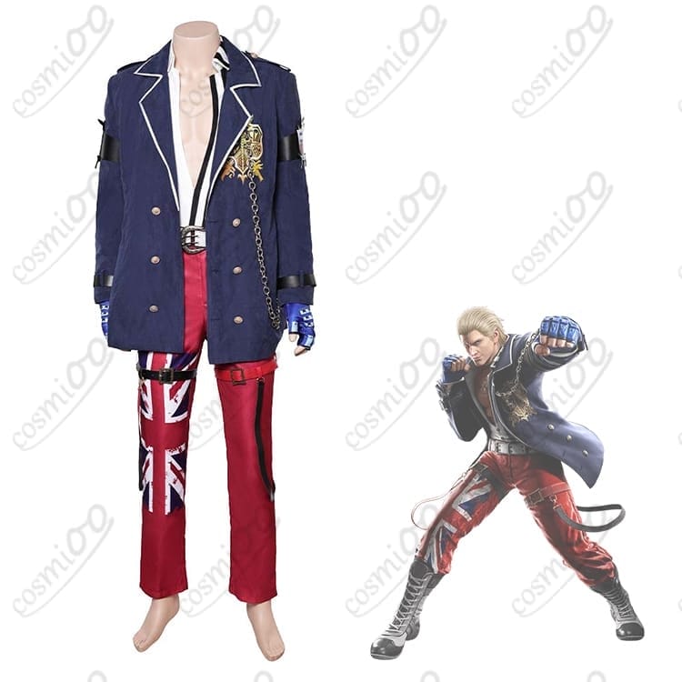 鉄拳8 スティーブ・フォックス コスプレ衣装 高再現・動きやすいボクサースタイル - 1枚目の画像