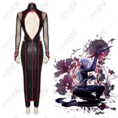ストリートファイター6 A.K.I コスプレ衣装 黒チャイナ風 高再現・快適設計 - 3枚目の画像（サムネイル）