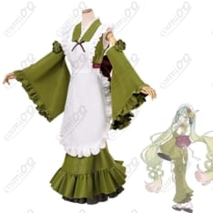 初音ミク『抹茶パフェ』コスプレ衣装 甘めスイーツ高再現・フルセット - 1枚目の画像（サムネイル）