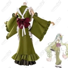 初音ミク『抹茶パフェ』コスプレ衣装 甘めスイーツ高再現・フルセット - 2枚目の画像（サムネイル）