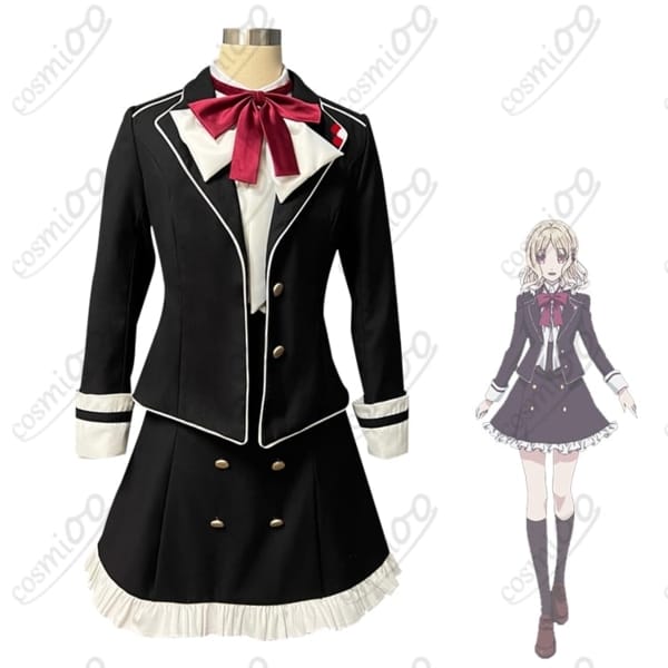 ディアボリックラヴァーズ 小森ユイ 嶺帝学園女子制服 高再現コスプレ衣装
