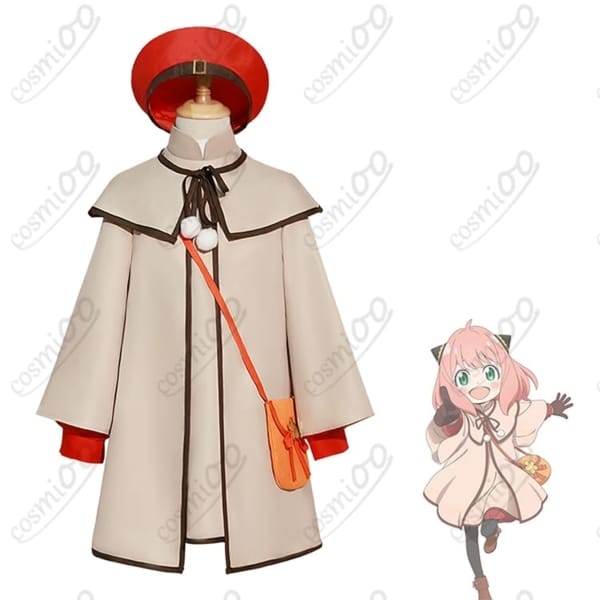 劇場版スパイファミリーアーニャ コスプレ衣装 子供用 高再現・フルセット