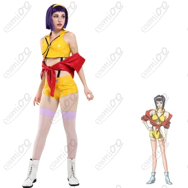 カウボーイビバップ フェイ・ヴァレンタイン コスプレ衣装 高再現デザイン