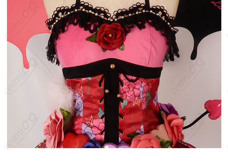南ことり コスプレ衣装 小悪魔編 覚醒後衣装 装飾細部 - 高品質コスプレ衣装