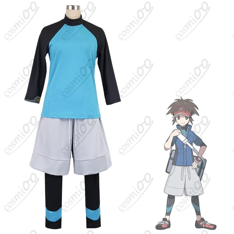 ポケモンBW2 キョウヘイ コスプレ衣装 高再現 メッセンジャーバッグ付き - 3枚目の画像