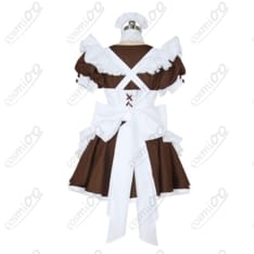メイドカフェ メイド コスプレ衣装｜高再現・快適 フリルエプロン付きフルセット - 4枚目の画像（サムネイル）