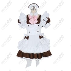 メイドカフェ メイド コスプレ衣装｜高再現・快適 フリルエプロン付きフルセット - 3枚目の画像（サムネイル）
