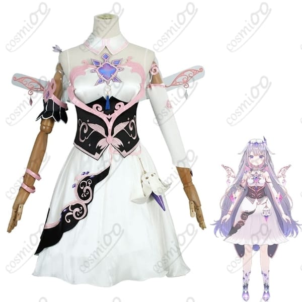 ホロライブEN 古石ビジュー コスプレ衣装 高再現 ちびキャラ風デザイン