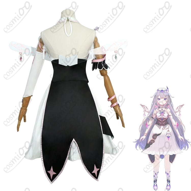 ホロライブEN 古石ビジュー コスプレ衣装 高再現 ちびキャラ風デザイン - 2枚目の画像