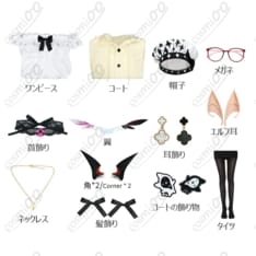 ホロライブEN「IRyS」私服コスプレ衣装 高再現・可憐なカジュアル - 6枚目の画像（サムネイル）