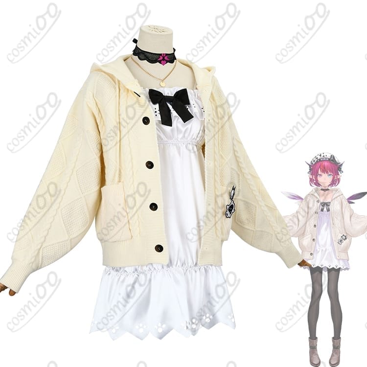 ホロライブEN「IRyS」私服コスプレ衣装 高再現・可憐なカジュアル - 2枚目の画像