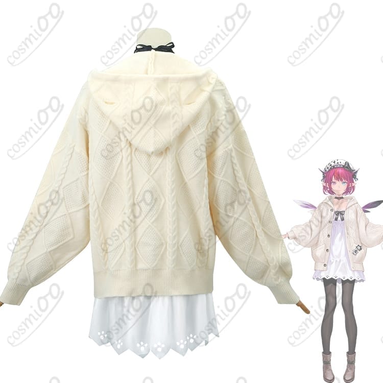 ホロライブEN「IRyS」私服コスプレ衣装 高再現・可憐なカジュアル - 3枚目の画像