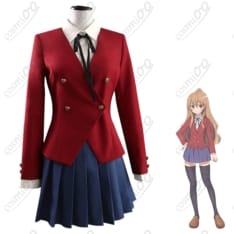 とらドラ！逢坂大河大橋高校女子制服コスプレ高品質・フルセット・日常再現度◎