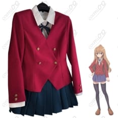 とらドラ！逢坂大河大橋高校女子制服コスプレ高品質・フルセット・日常再現度◎ - 2枚目の画像（サムネイル）