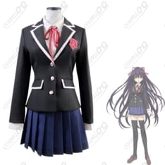 デート・ア・ライブ 夜刀神十香 来禅高校女子制服 高再現コスプレ 上質素材・快適設計 - 1枚目の画像（サムネイル）