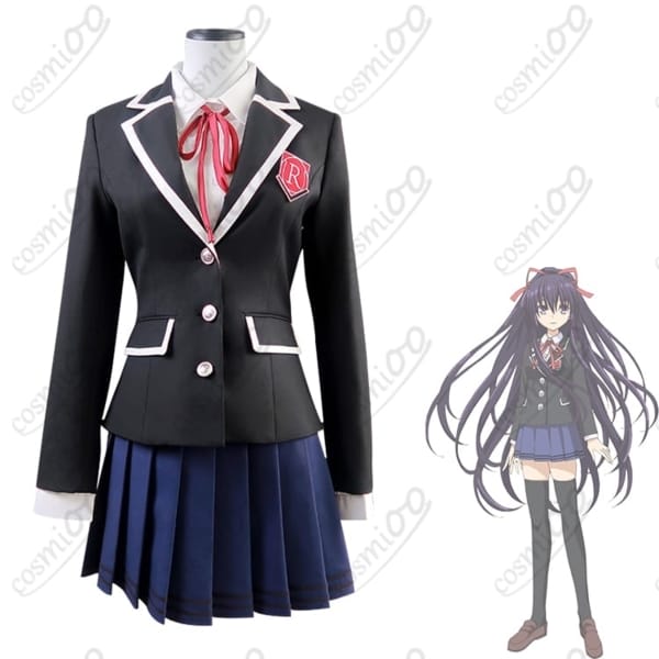 デート・ア・ライブ 夜刀神十香 来禅高校女子制服 高再現コスプレ 上質素材・快適設計