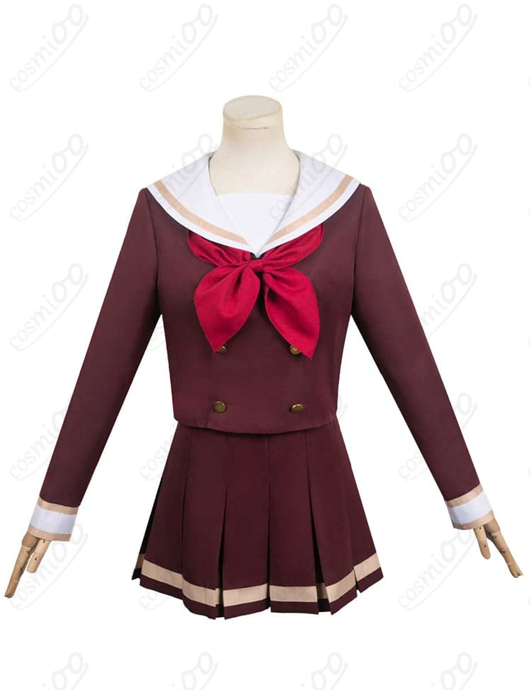 黄前久美子 コスプレ衣装 正面からの全体画像。ユーフォニアムの主人公、黄前久美子の忠実再現コスプレ。